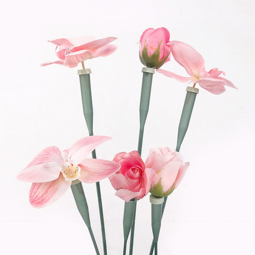 25개 6인치/12인치 꽃 튜브 재사용 가능한 녹색 꽃 - Supply For Florist 리뷰 및 가격