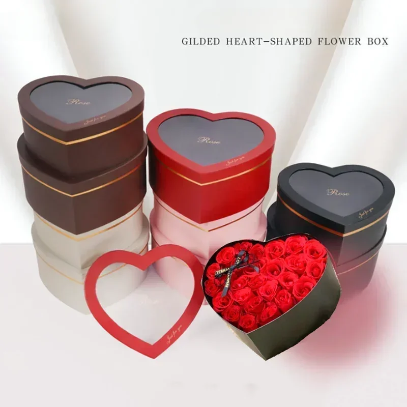 2피스 골드 하트 모양의 둥근 꽃 상자 포옹 버킷 꽃집 - Florist Supply Buckets 리뷰 및 가격