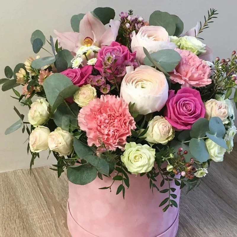 3 개/대 둥근 모양 벨벳 선물 상자 꽃집 꽃 홀더 버 - Florist Supply Buckets 리뷰 및 가격