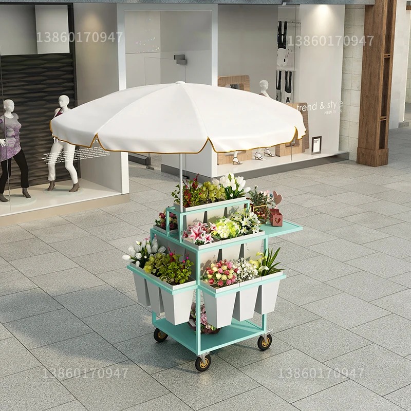 꽃 판매대 꽃 트롤리 야시장 야외 꽃집 용품 꽃다발 접 - Florist Supply Buckets 리뷰 및 가격
