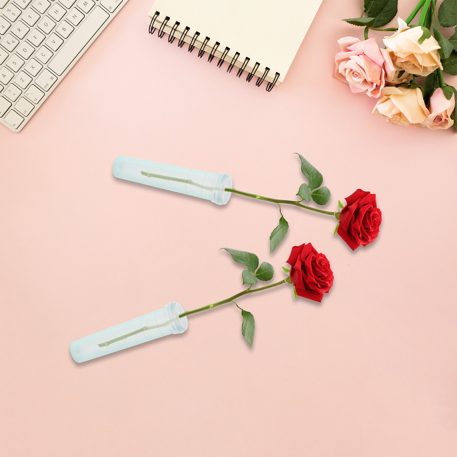 100Pcs 꽃 보존 튜브 라이트 그린 롱 파이프 7C - Supply For Florist 리뷰 및 가격