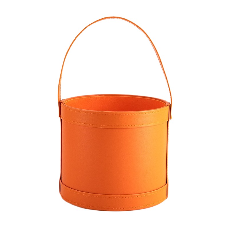 휴대용 가죽 원형 선물 상자 플로리스트 꽃다발 포장 웨 - Florist Supply Buckets 리뷰 및 가격