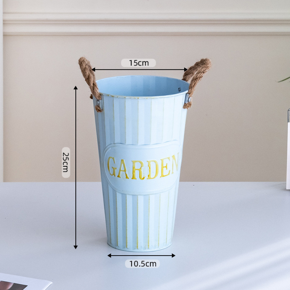 전원풍 철제 화분 장식용 금속 양동이 생화 수분 공급  - Florist Supply Buckets 리뷰 및 가격
